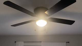 Portage Bay 50251 Hugger 52' Matte Black West Hill Ceiling Fan Review