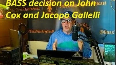 Bass Tour Anglers Podcast with Jacopo Gallelli