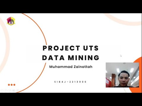 Tugas UTS Data Mining - Muhammad Zainottah (2213006) - YouTube