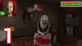 Kidnapped Horror Game | Gameplay Walkthrough Part 1 - Easy Mode + Ending 