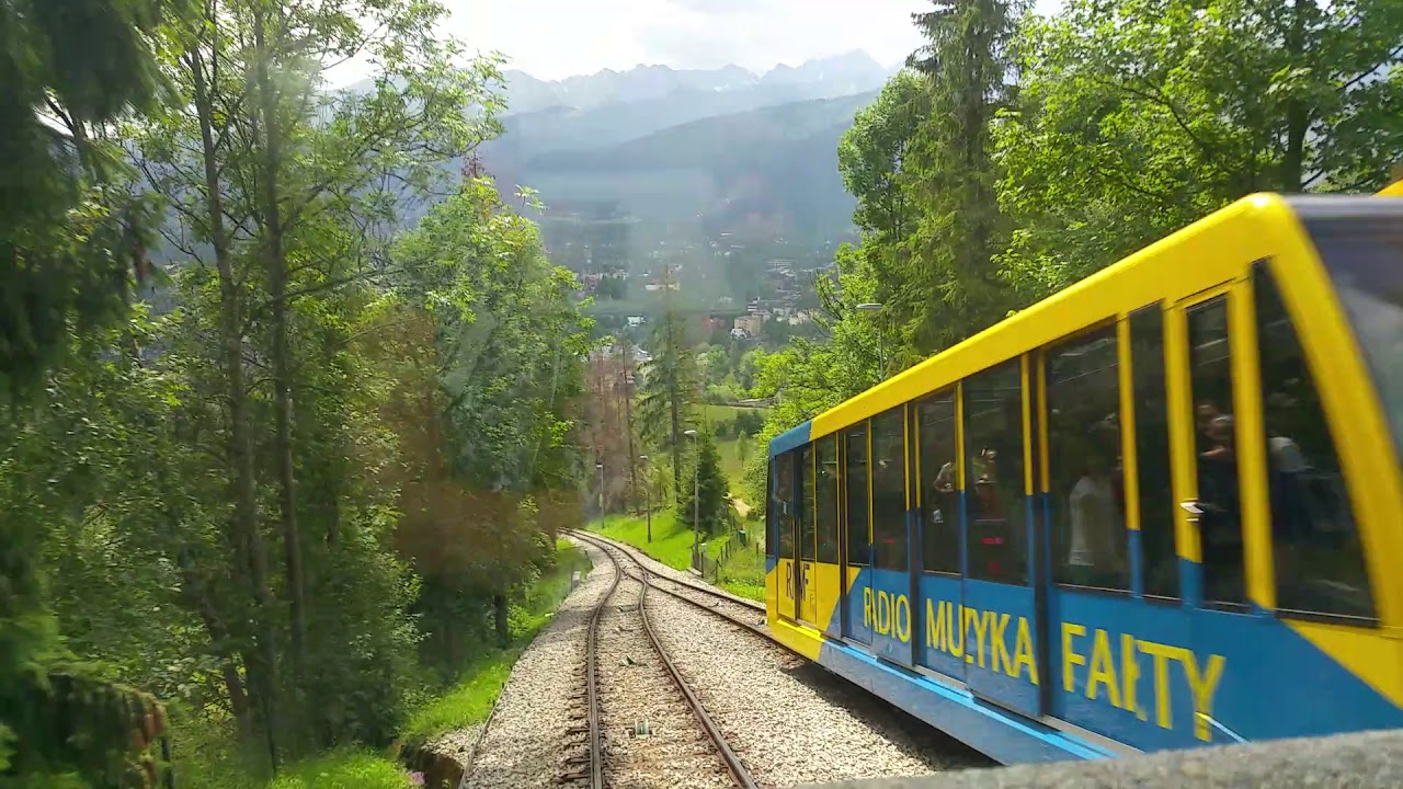 20160626 Cable car to Gubałówka in Zakopane YouTube