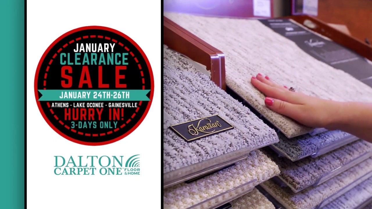 January Clearance Sale 2019