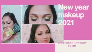 New year makeup look 2021(in Tamil)| 2021 மேக்கப் லுக்🎆 screenshot 5