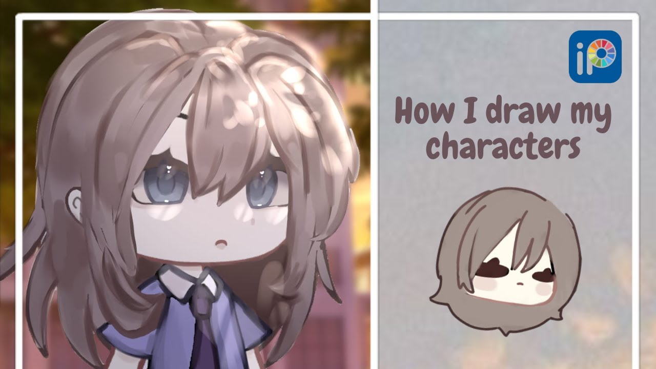 How I draw my gacha characters :3 || Og || Tutorial || My style || Ibis ...
