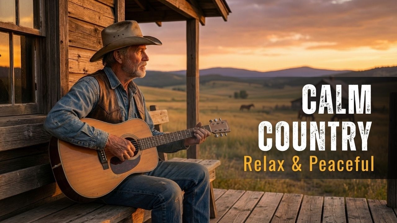 【Calm Country 32】Relax Playlist / for Peaceful / Work / Pop / Ballad / Study / Coffee 🤠🎶