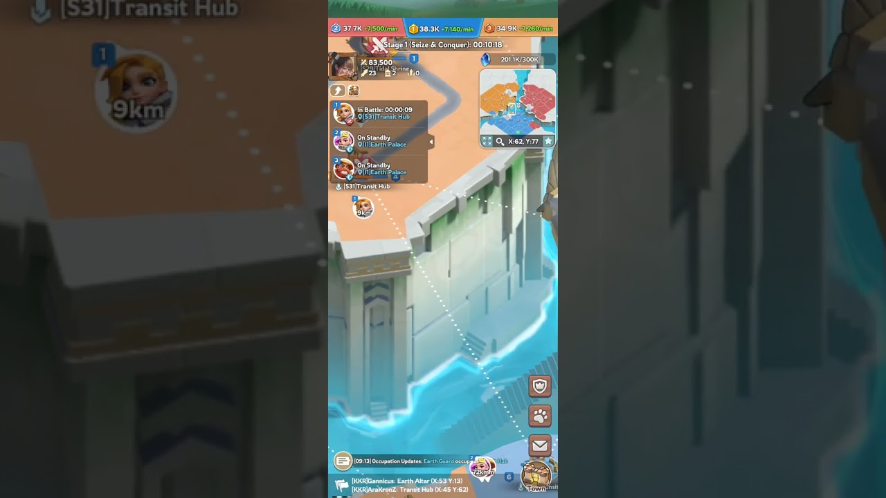 Kingshot Tri Alliance (KKR ALLIANCE Kingdom 909)