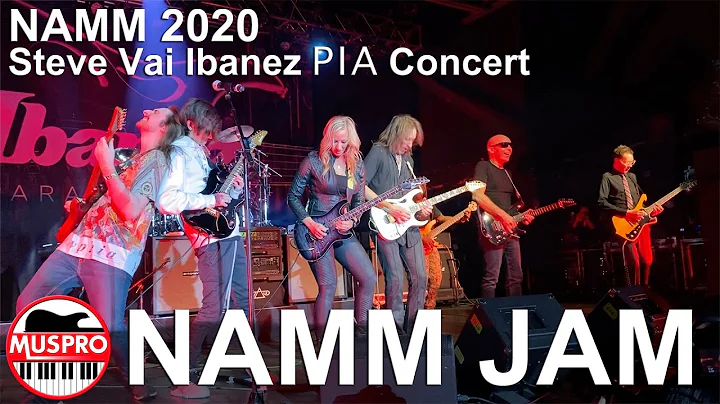 NAMM 2020: Steve Vai Joe Satriani Nita Strauss Pau...