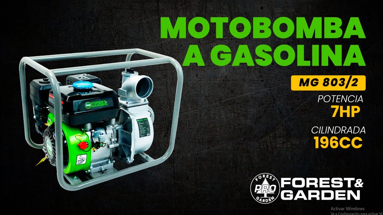 MOTOBOMBA A GASOLINA 7JP - MG 803/2
