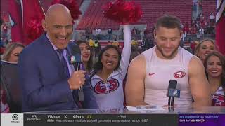 NFL on NBC Volkswagen Post Game Report 2020 NFC Divisional Round MIN@SF