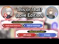 chronoir: this or that? (love edition) | Nijisanji eng subs
