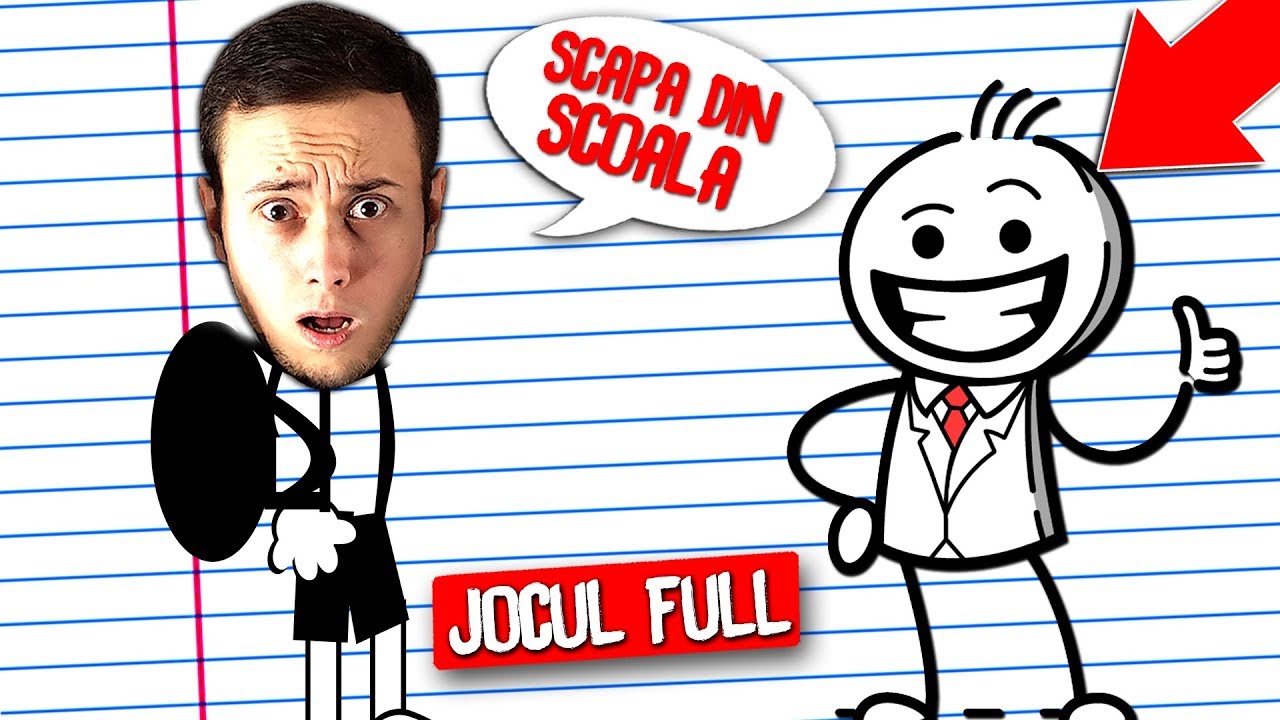 Scapa din SCOALA Stickman ! Reusesti ?