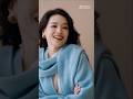 Shu Qi embraces the DIAMOND DAZZLE 2025 Winter Collection in a light blue double-faced wool coat