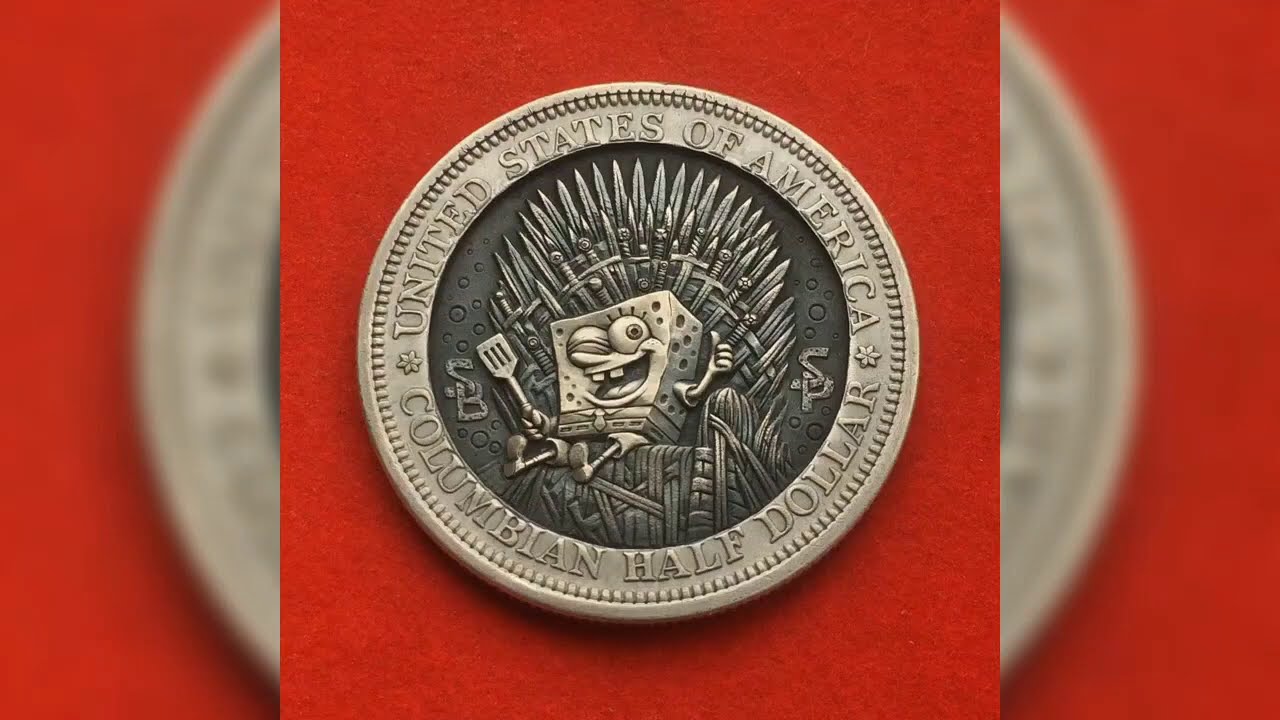 new coin art by Roman booteen coin collection YouTube