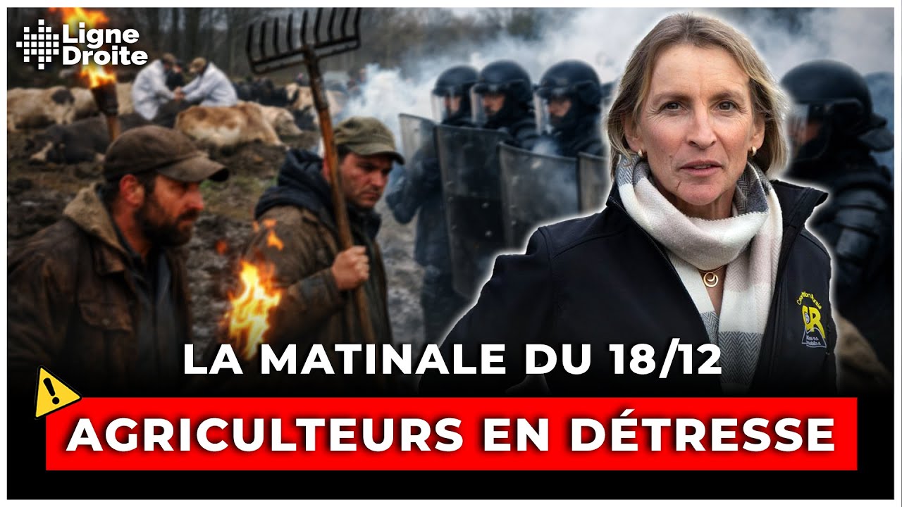 Agriculteurs en détresse : de la plainte au soulèvement populaire - La matinale du 18 décembre