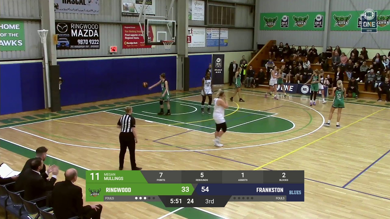 Megan Mullings Posts 16 points & 10 rebounds vs. Frankston