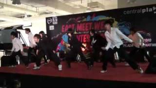 100515  CinQ D A Cover TVXQ - HEY @ EAST MEET WAST