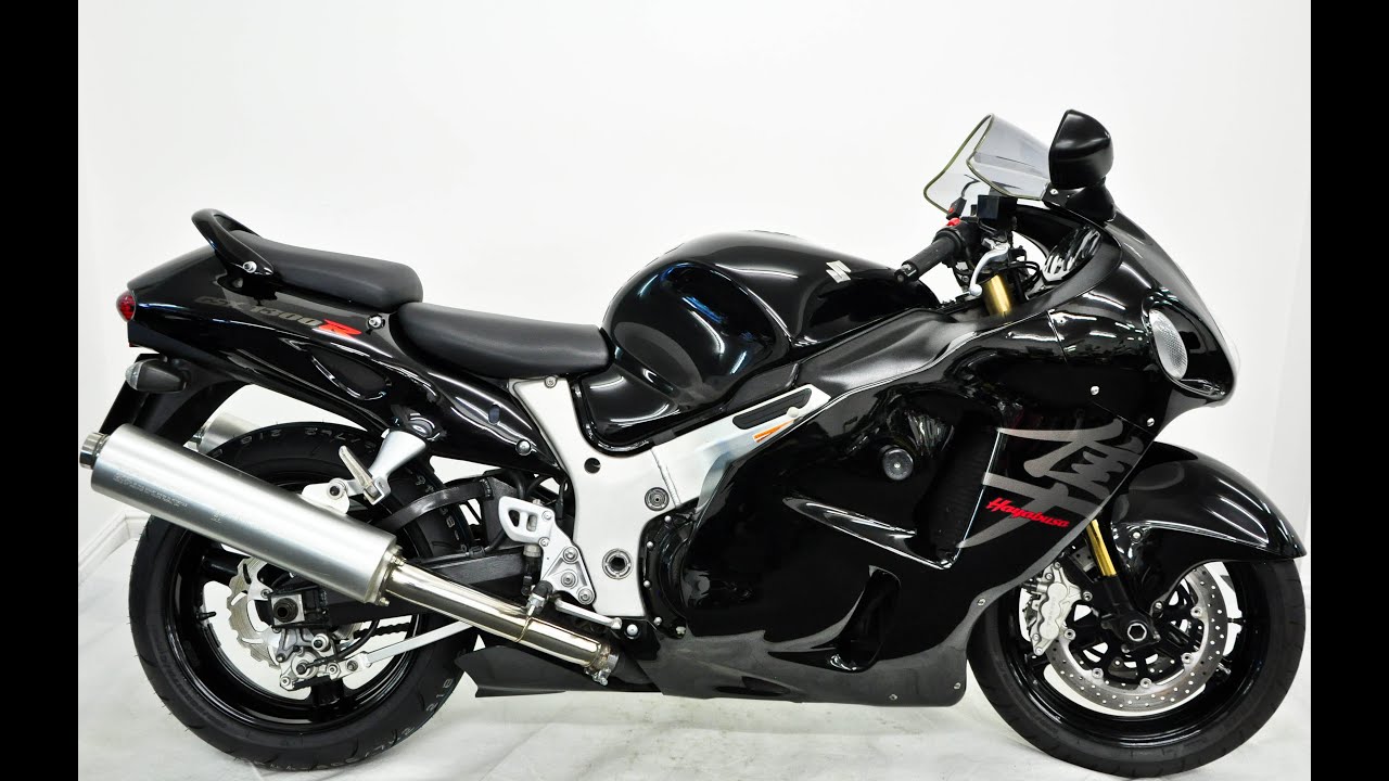 【リオ】ドレッサー 黒 ブラック 小悪魔 Suzuki GSX1300R Hayabusa 2002 Black - YouTube
