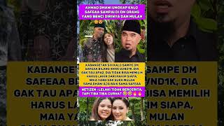 Safeaa Suffers From Her Parents Behavior ahmaddhani maiaestianty