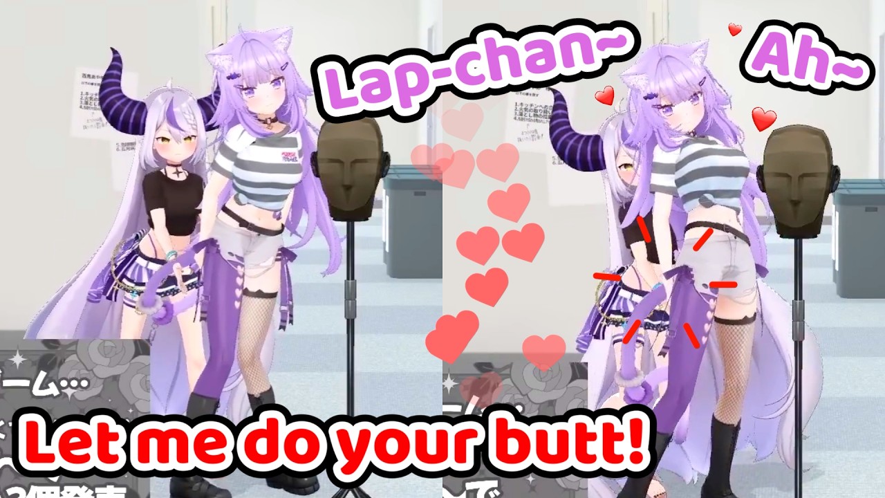 Laplus and Okayu 3D Stream is Certainly One of a Kind... (Hololive)