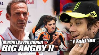 INSANE Honda Boss BIG ANGRY Marini Leaved Team, Rossi SHOCK, Finally Marquez Bezzecchi Pramac 2025