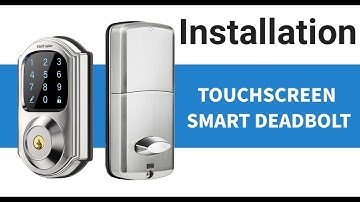 Elemake KSDB-601S Wi-Fi smart door lock - Installation Video