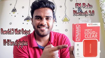 Portronics Dyanmo Bluetooth Speaker | Unboxing and Full Review | Sound Test | Best Budget Speaker??