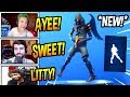 STREAMERS REACT TO *NEW* "FANCY FEET" EMOTE/DANCE! *RARE* Fortnite FUNNY & SAVAGE Moments