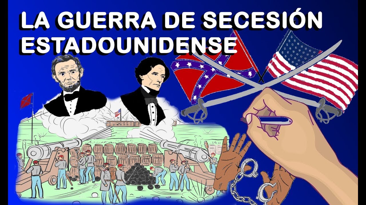 La Guerra De Secesion Americana Draw Youtube