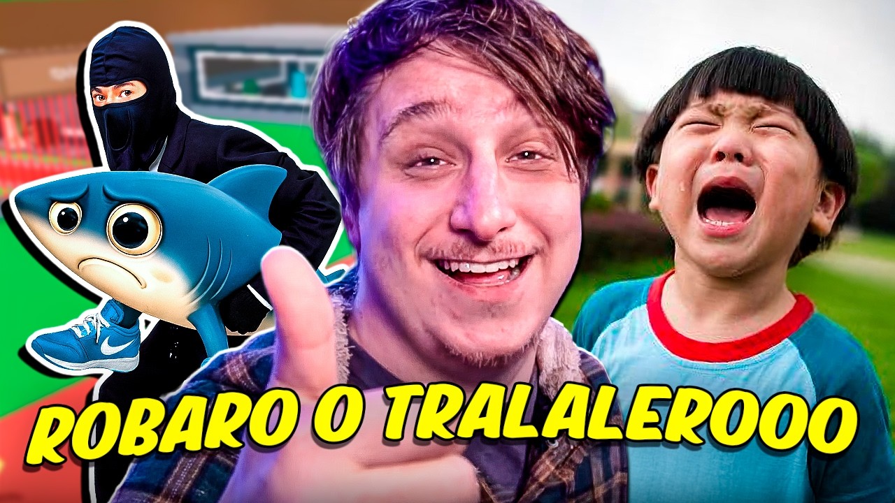 Criança Chora com Ladrão de BRAINROT?!?!? ....Crianças são Burras!!!