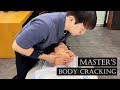 Asmr          korean crack masters bone sounding asmr