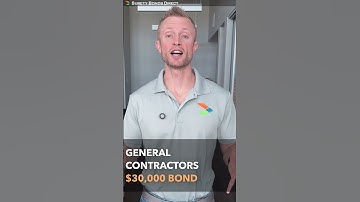 What is a Washington Contractor Bond in 2 Minutes and 30 Seconds