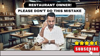 Restaurantcloud Kitchen Owners Ye Galti Mat Karna