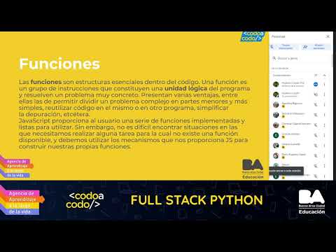 Full Stack con Python - Clase 15 - Codo a Codo