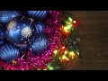Blue Balls In A Wicker Basket And Garland Stock Footage Envato Elements 