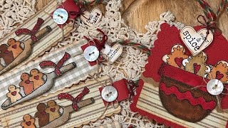 #satmornmakes Ep12-2025: Gingerbread Christmas Tags