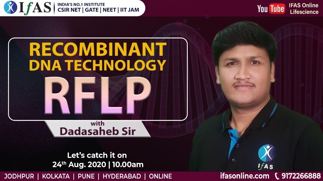 Recombinant DNA technology: RFLP