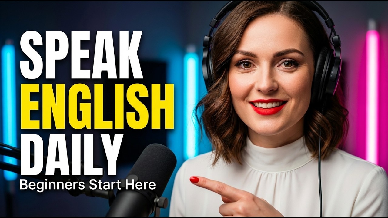 Daily English Speaking Practice for Beginners  Speak English With Aisell
