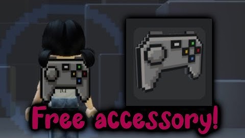 Gratis accessoire! HOE KRIJG JE DE 8-Bit Controller Rugzak | ROBLOX