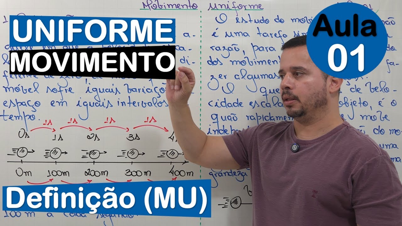 CURSO DE MOVIMENTO UNIFORME | AULA 01 | DEFINIÇÃO