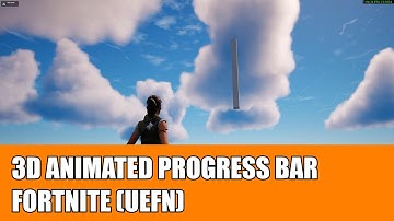 3D ANIMATED PROGRESS BAR (FADE AWAY EFFECT) in FORTNITE (UEFN)