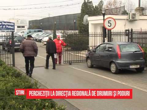 Percheziţii la Direcţia Regională de Drumuri şi Poduri