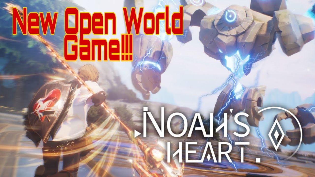 Noah's Heart | BETTER THAN GENSHIN IMPACT?? 🤔🤔😯 NEW! Open world gameplay.