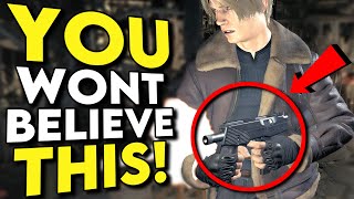 HIDDEN WEAPON Resident Evil 4 Remake DEMO | How to Unlock The TMP FOREVER!