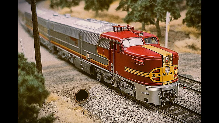 Rapido Trains Santa Fe ALCO PA-1 and PB-1 EMD Repowered Units