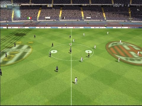 PC Retro FIFA 2003 Gameplay Juventus vs AC Milan