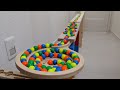 マーブルランレースASMR☆くみくみスロープ＋HABAウェーブスロープ＋ボーネルンドクアドリラ