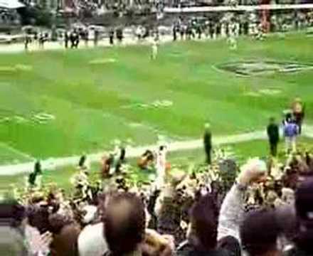 Jamarcus Russell First Play from Scrimage