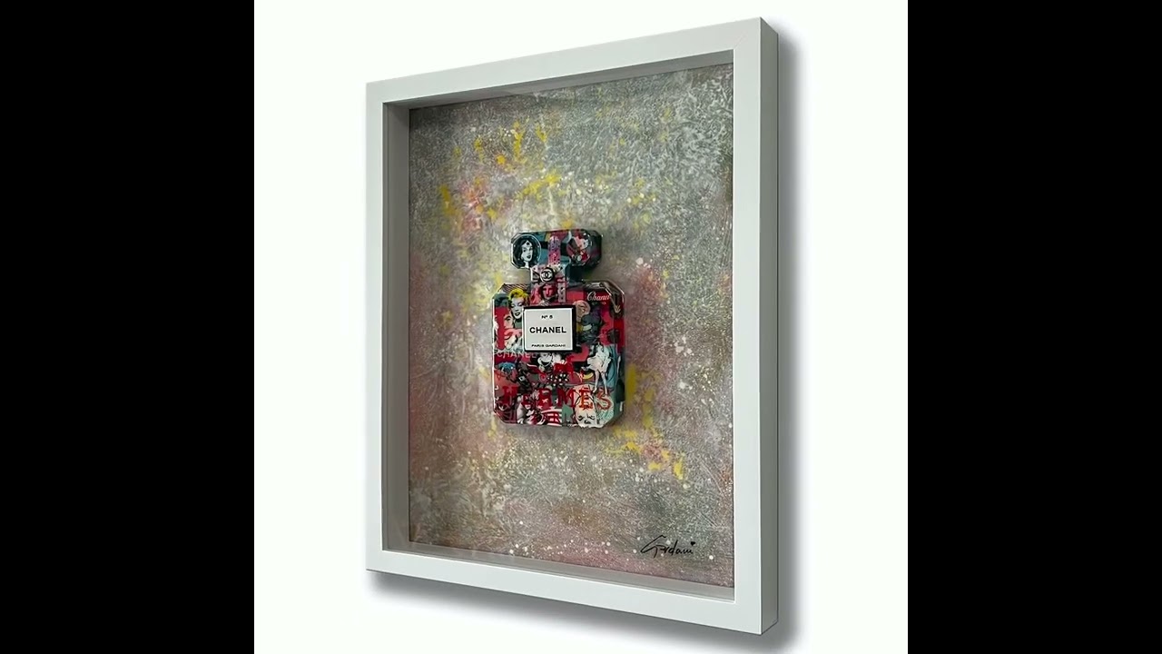 Chanel N5 Paris Tokyo – Original Painting Sculpture Gardani PopArt
