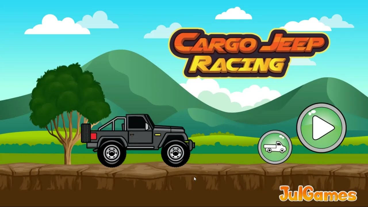 Cargo Jeep Racing Game 