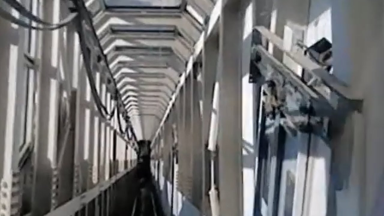 【人気だった斜行式EV】グンゼタウンセンターつかしんのエレベーター